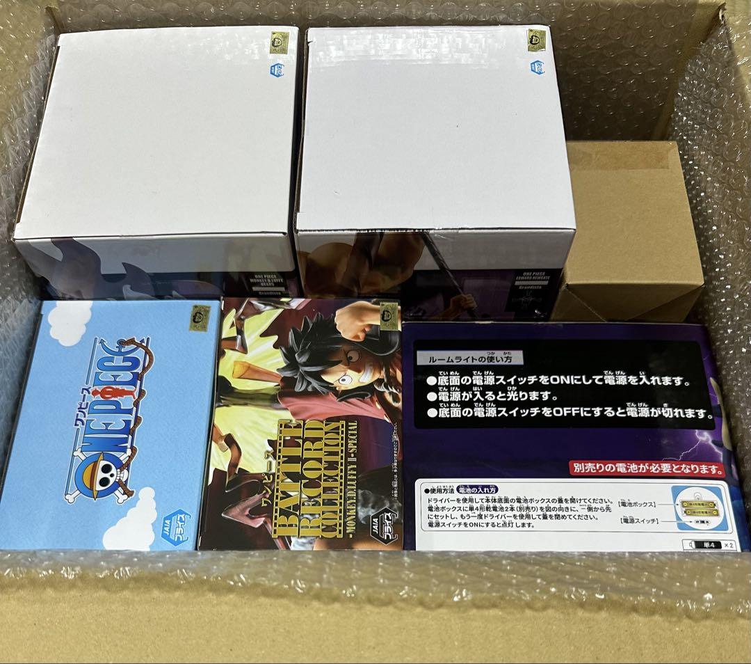 ワンピース　フィギュア➕【ジャンプロゴ】➕ライト　6体 まとめ売り ワンピース フィギュア➕【ジャンプロゴ】➕ライト 6体 まとめ