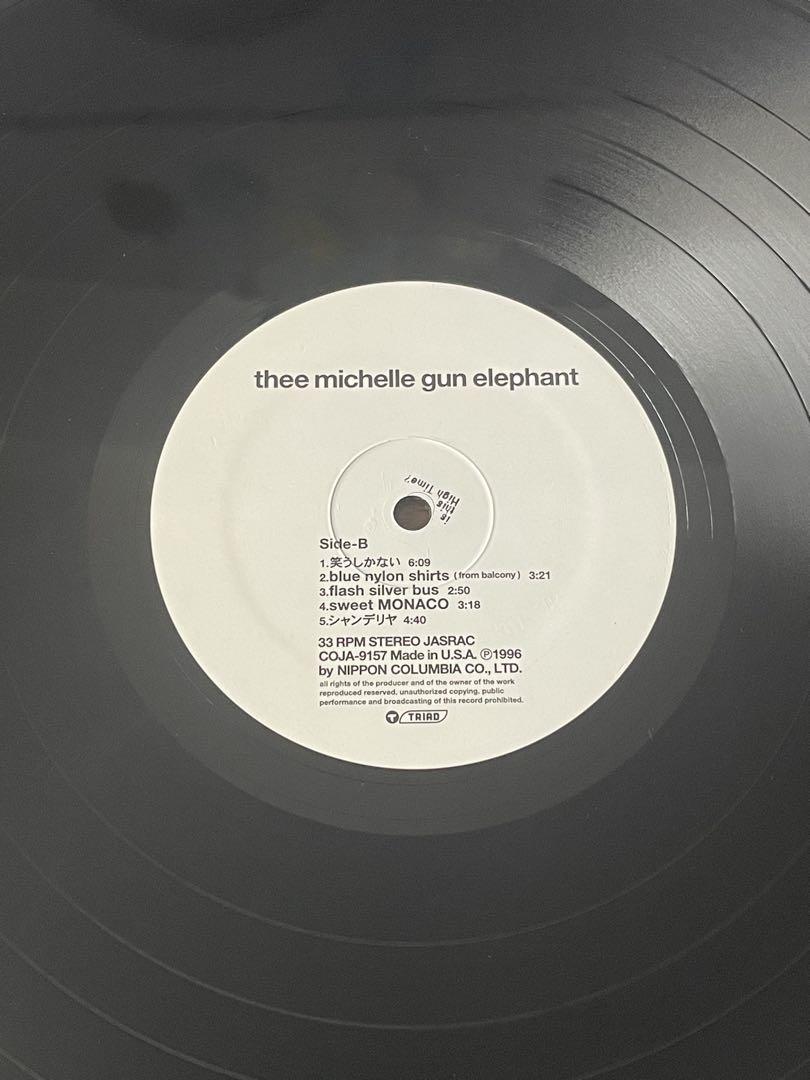 ミッシェル・ガン・エレファント　is this High Time?　レコード ミッシェルガンエレファント レコード THEE MICHELLE GUN