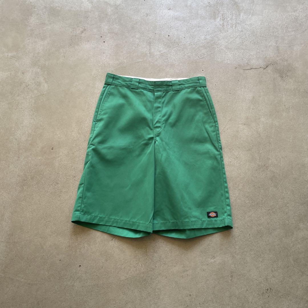 90s- Dickies Loose Fit ワイド バギー ショーツ 34