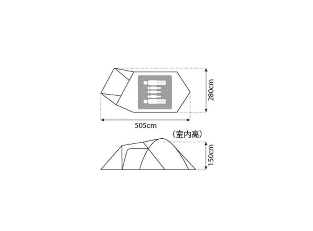 【新品未使用品】スノーピーク アメニティドームM(SDE-001RH)