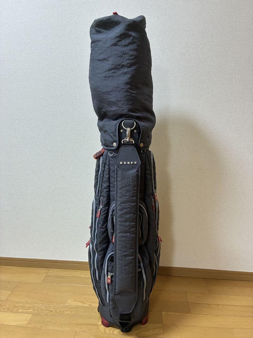 ONOFF オノフ キャディバッグ ナイロン フード付き