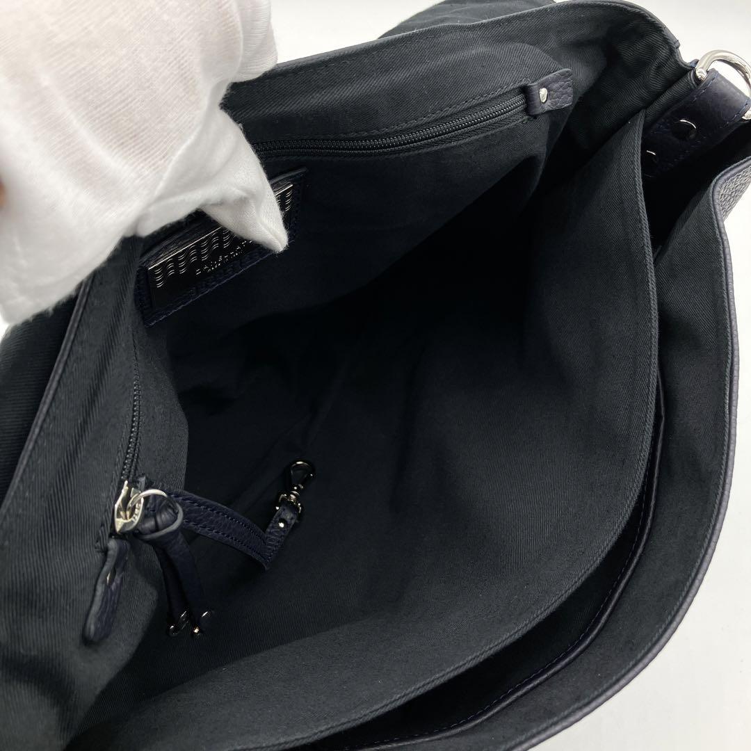 美品　希少バイカラー【ZANELLATO】2wayバッグ　ポスティーナ　A4