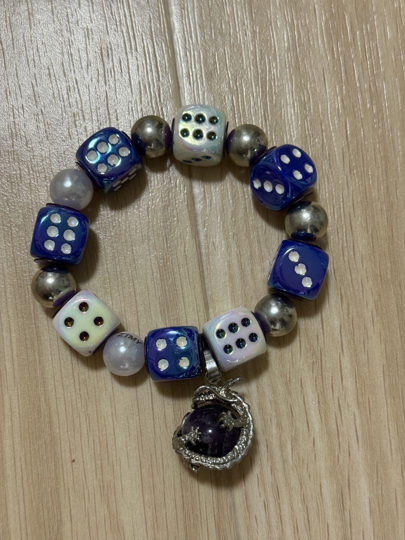 ずとまよ 龍 Dice Bracelet (Blue) ずっと真夜中でいいのに