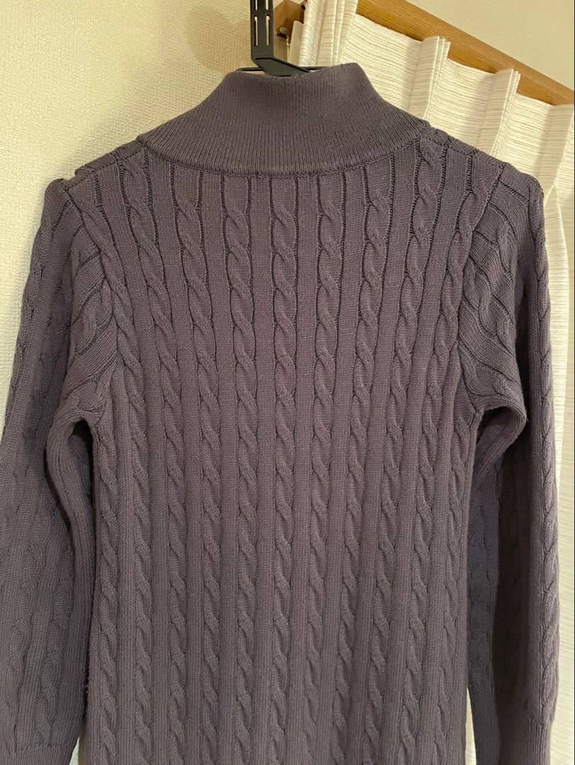 【POLO BCS コラボ】ケーブルニットワンピース 【POLO BCS コラボ】ケーブルニットワンピース