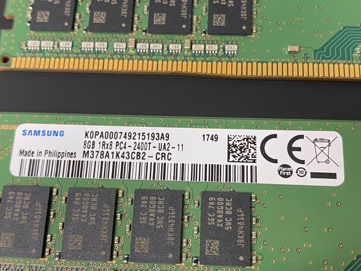 そろそろ誰か買って価格 8G2枚セット 7LTEp-m31409876591 PC4-2400T 新品安い