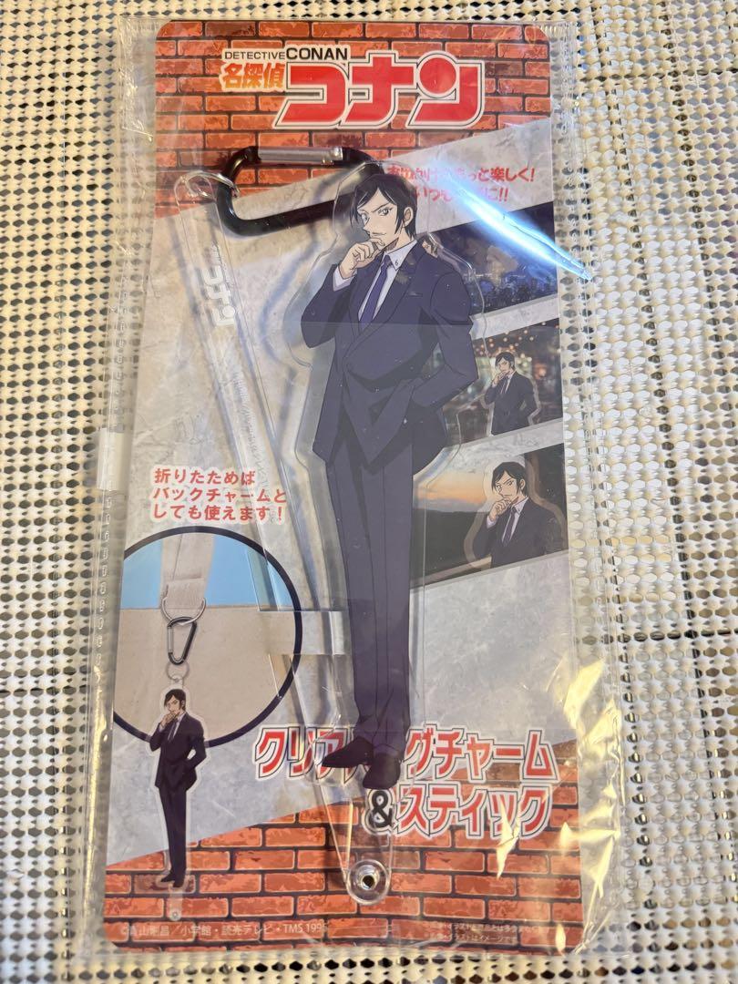 名探偵コナン　諸伏高明　クリアバッグチャーム＆スティック 名探偵コナン 諸伏高明 クリアバッグチャーム＆スティック