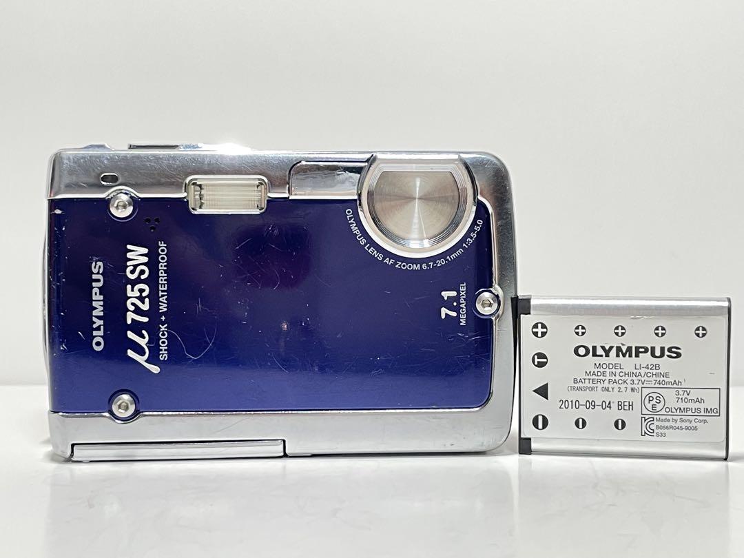 OLYMPUS μ 725 SW 防水デジタルカメラ　コンデジ　ミュー