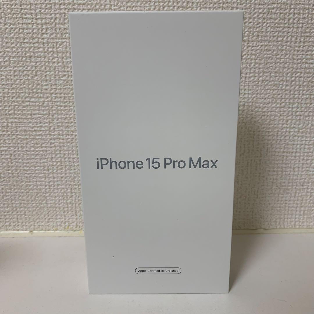 新品未開封 15ProMax 256Gb ナチュラル国内版SIMフリー 新品未開封 15ProMax 256Gb ナチュラルチタニウム国内版SIM