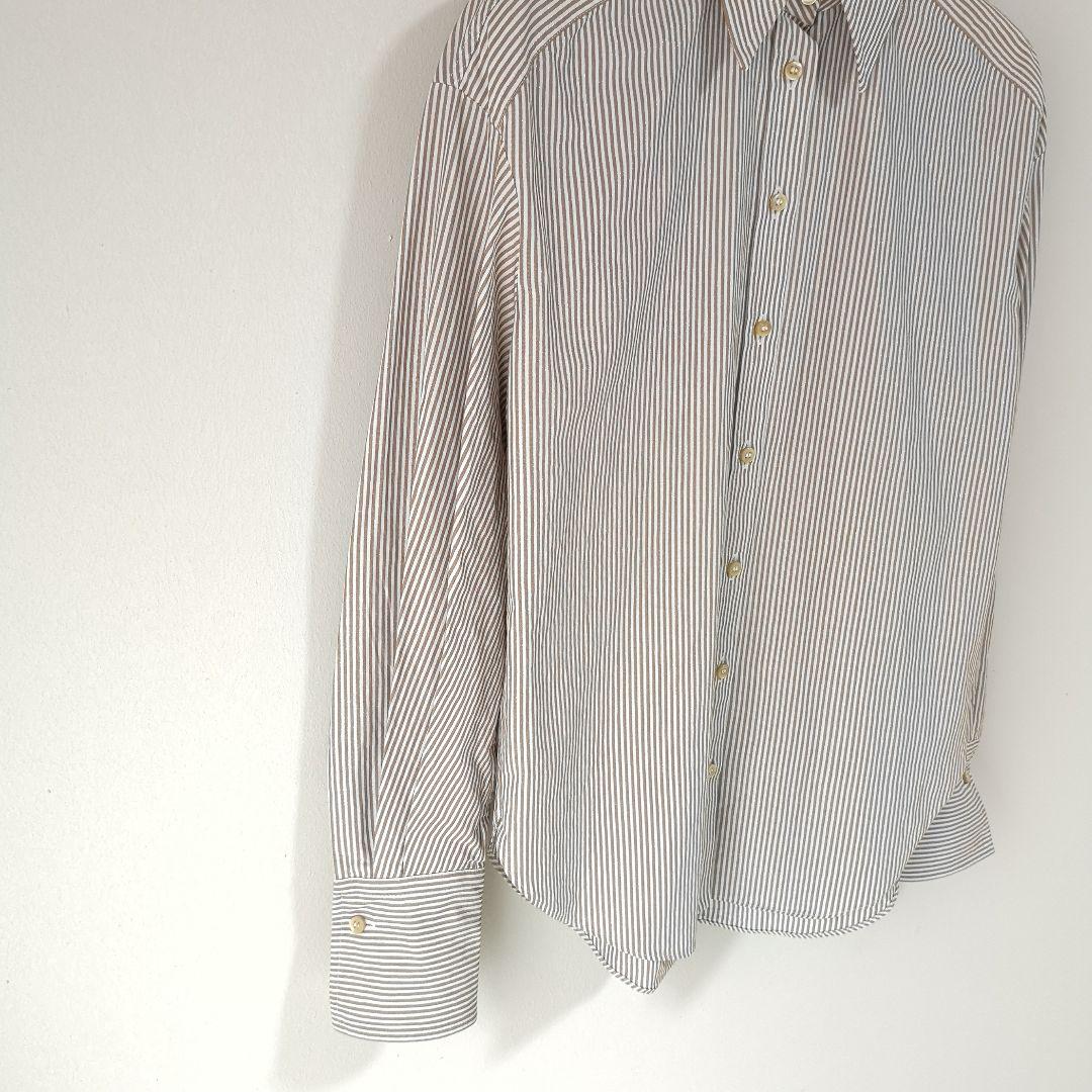 美品 ブルネロクチネリ ラメ ゴールド系モニーレ装飾 ブラウス 上品