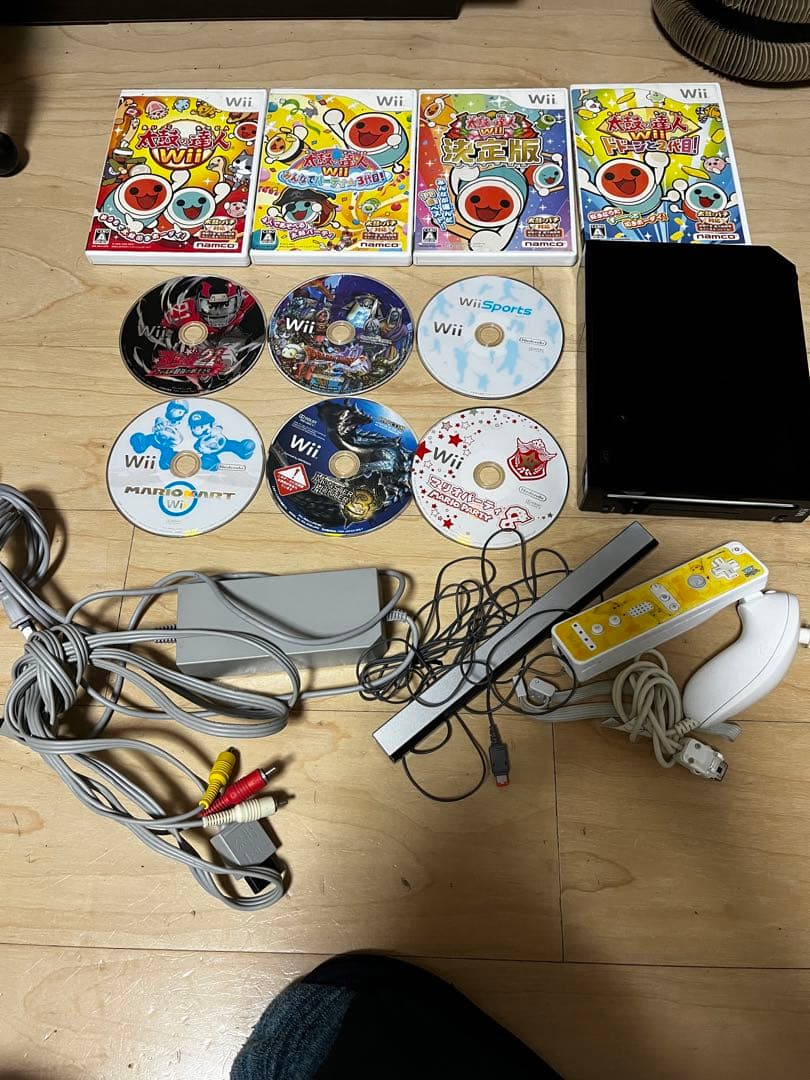 Wii 黒　ソフト10枚セット