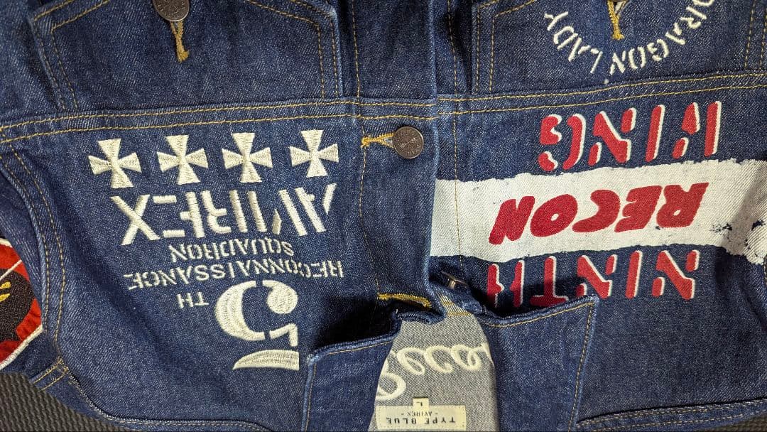 AVIREXデニムジャケット AVIREXデニムジャケット