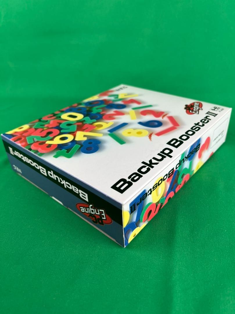 PCエンジン 箱説付き 超美品 DGNFy-m31415767763 バックアップブースターⅡ 再入荷国産