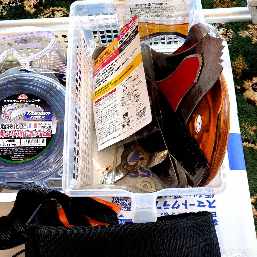 刈払機~STIHL FS 250 草刈り機 ヘルメット等各付属品付き、フルセット