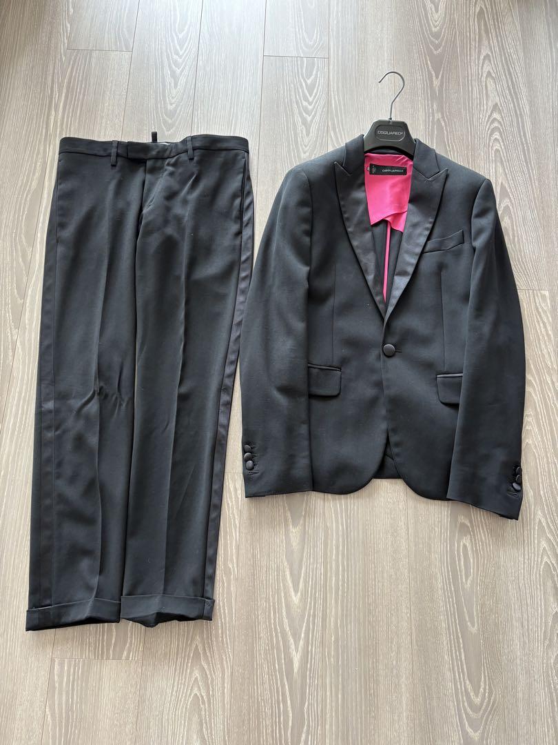 Dsquared2 オーダースーツセットアップ 46(178センチ男子着用)
