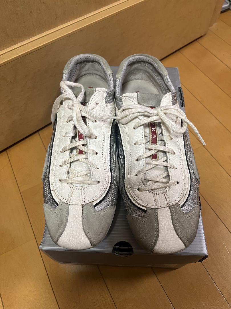 【訳あり】PRADA Archive drivingshoes leather