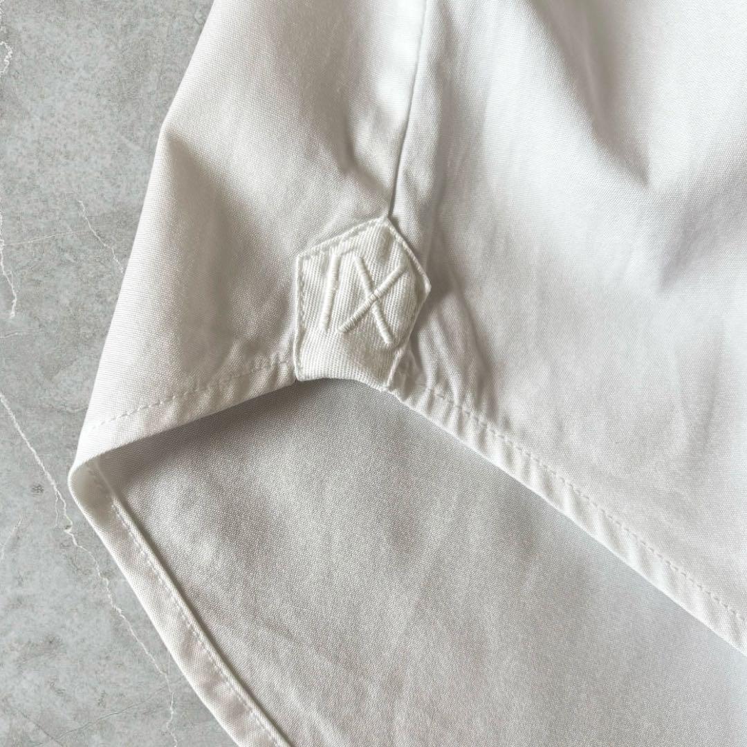 BOURRIENNE Paris X ラウンドカラーシャツ ホワイト 36 美品