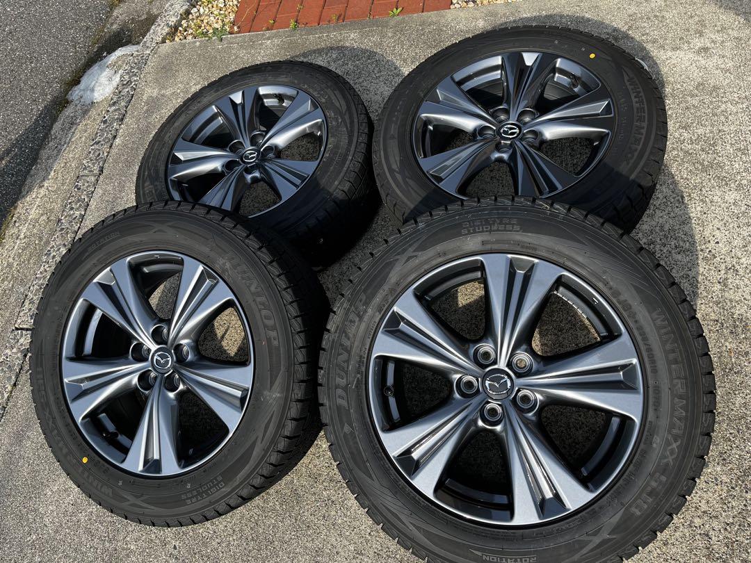 MAZDA CX-60 スタッドレスタイヤ 4本セット本物