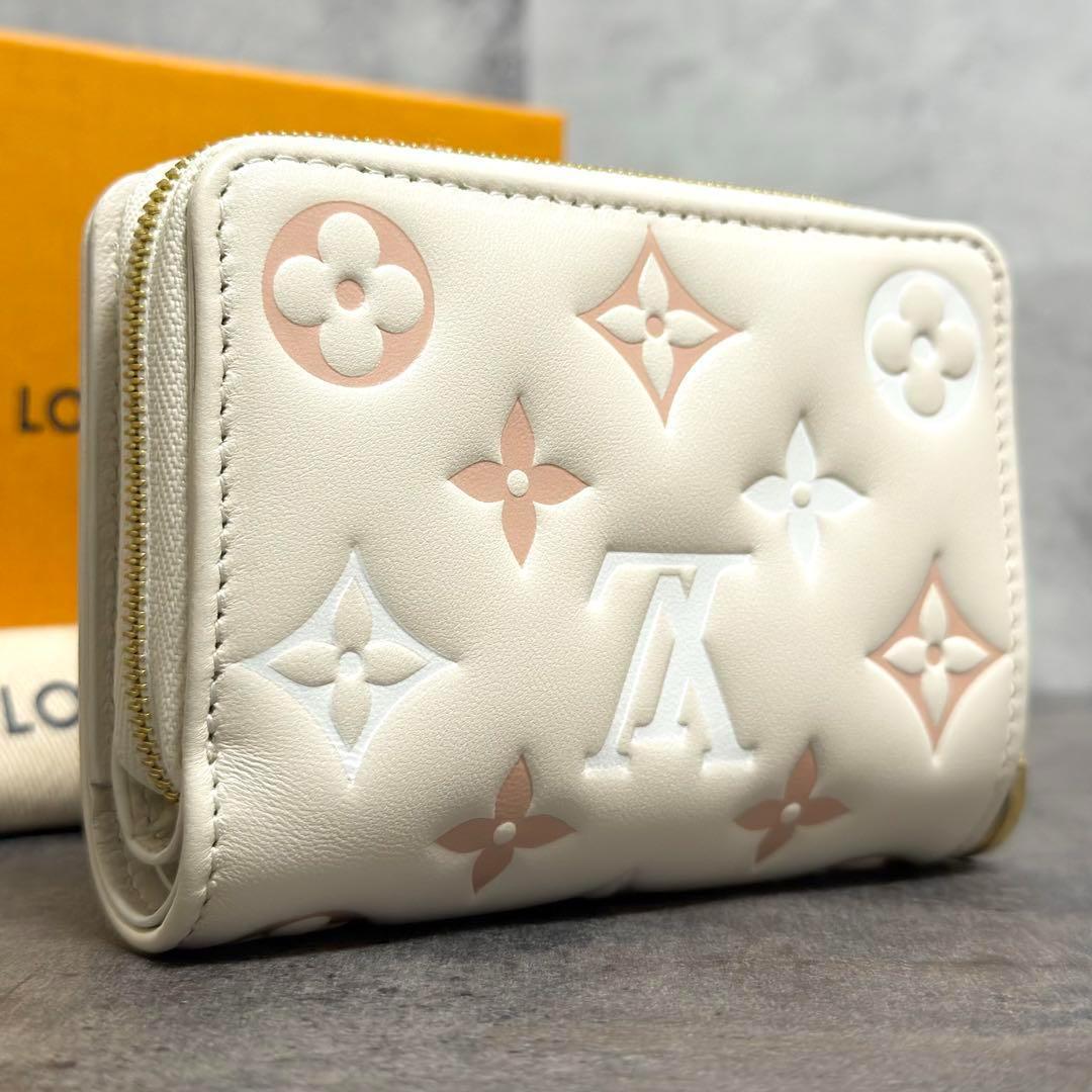激レア 新品同様⭐️ルイヴィトン モノグラム ポルトフォイユルー ベージュ 近年物
