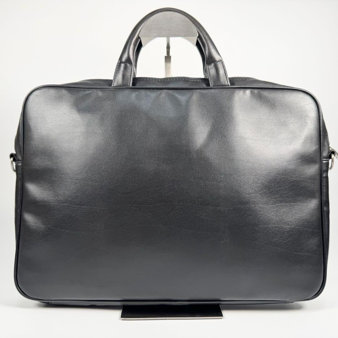 美品✨ポールスミス ビジネスバッグ ブリーフケース オールレザー ブラック Paul Smith - ポールスミス／Paul Smith バッグ ブリーフケース