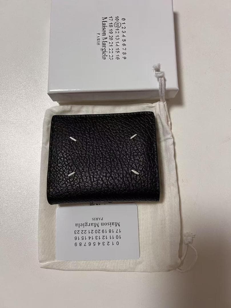 Maison Margiela 二つ折り財布 ブラック