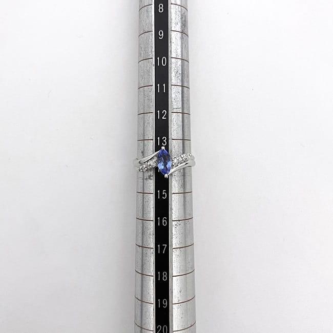 リング f-21579 ホワイトゴールド WG 指輪 13.5号 新品仕上げ済み