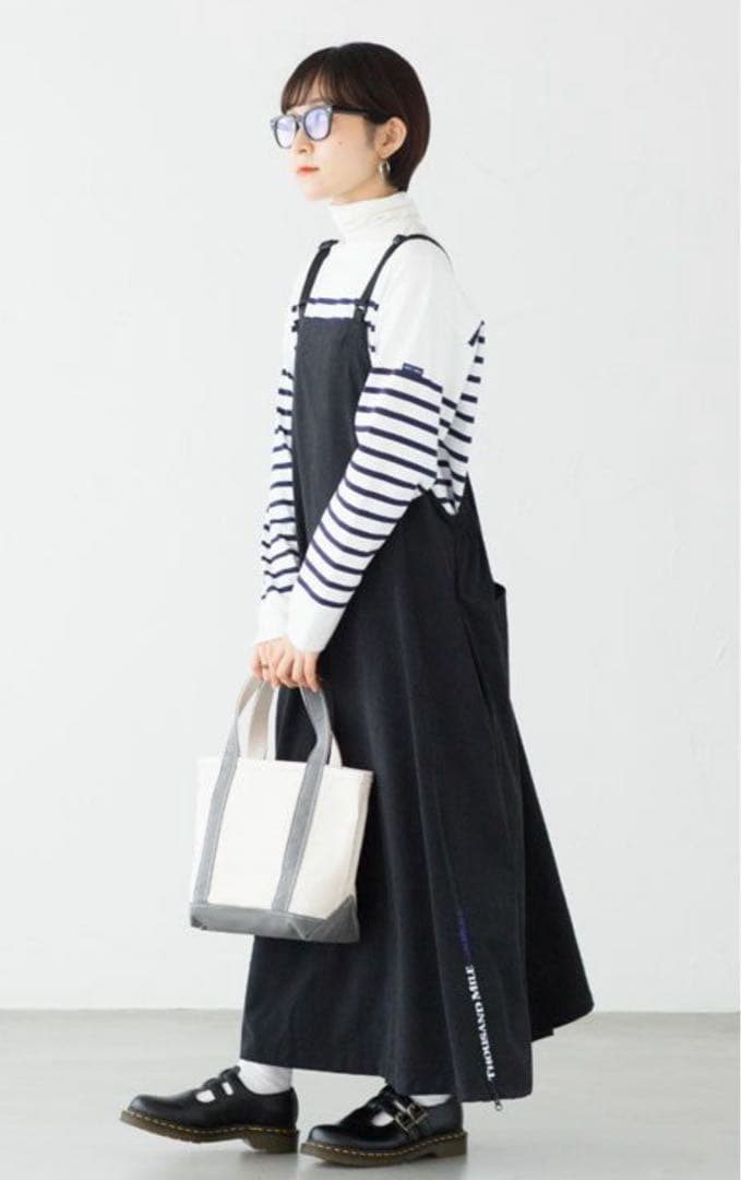 サウザンドマイル サロペット スカート