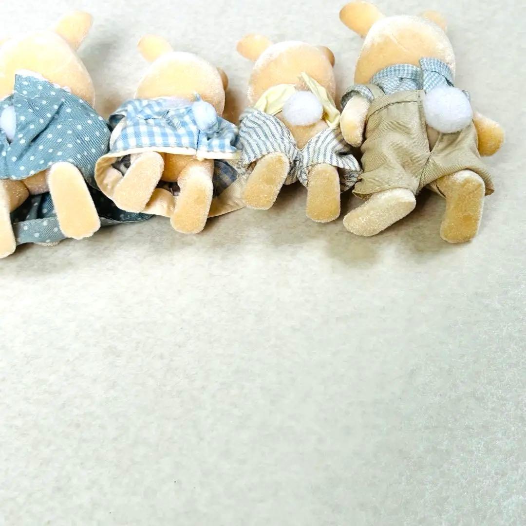 シルバニア ファンクラブ限定 ピンク ワタウサギファミリー＋赤ちゃん 極稀少