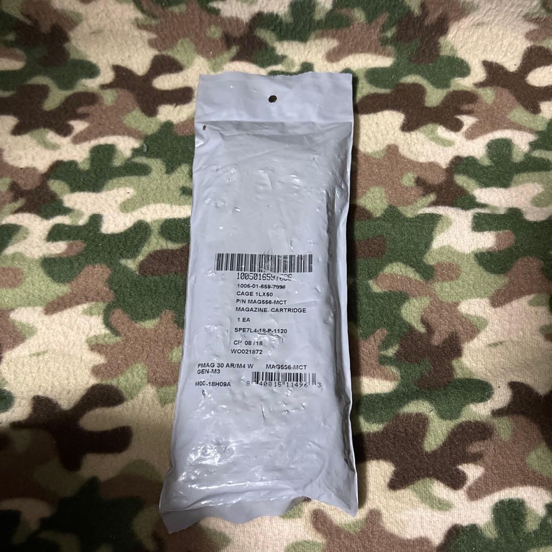 新品 未使用 米軍実物 MAGPUL PMAG 30 窓付き マグプル Pマグ⑥ 実物