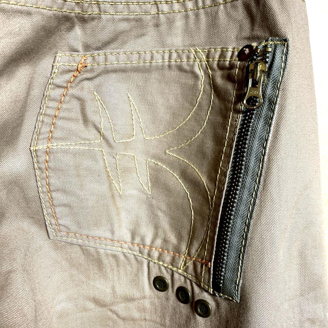 y2k YEN JEANS RED LABEL エンジーンズ　ギミックパンツ