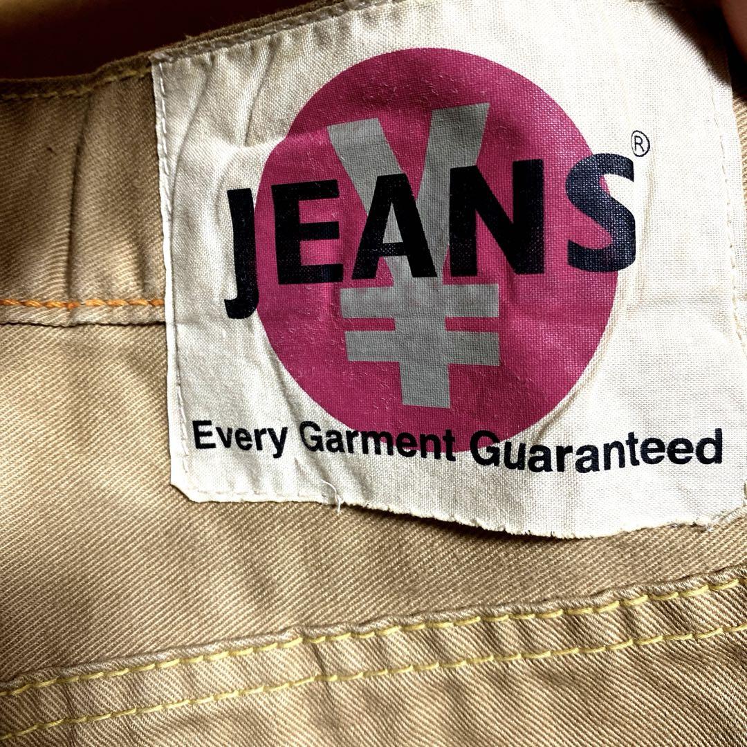 y2k YEN JEANS RED LABEL エンジーンズ　ギミックパンツ