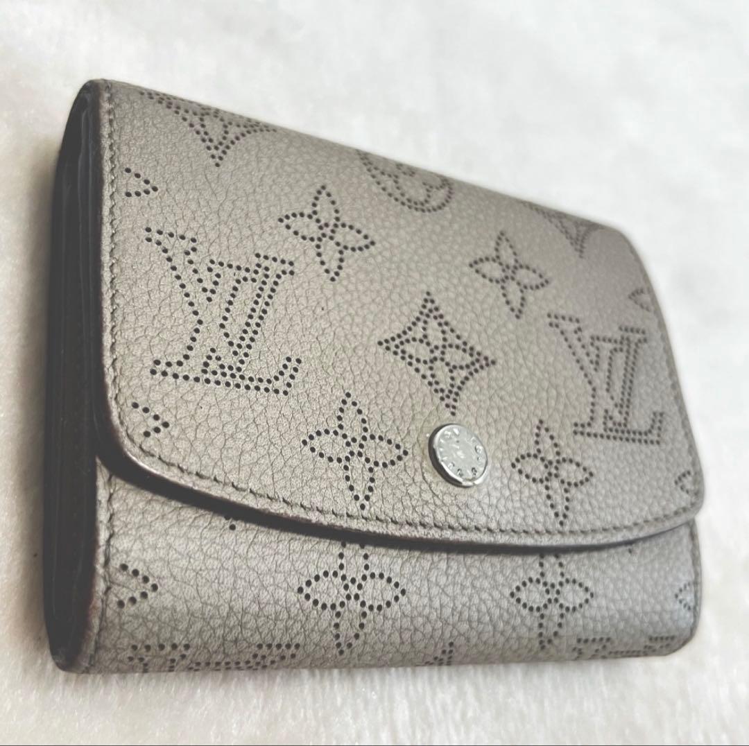 【美品】ルイヴィトン イリス マヒナ ガレ　コンパクト 二つ折り