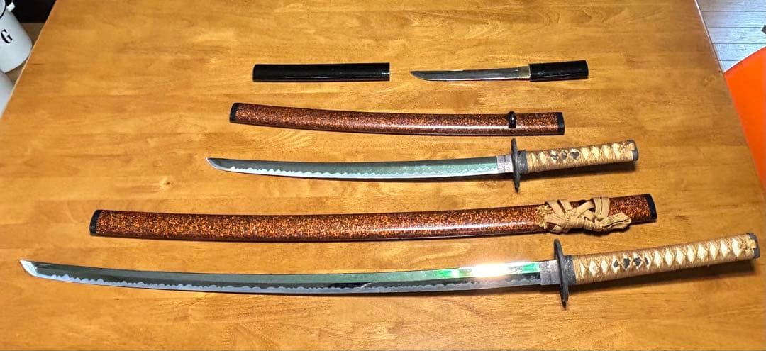 模造刀 大 小 短刀 3点セット目立った傷や汚れなし WWW_IBETON_RU
