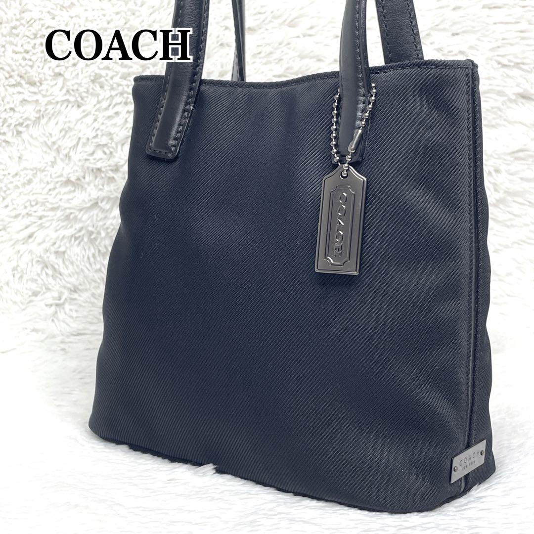美品✨COACH コーチ ハンドバッグ ブラック　8123