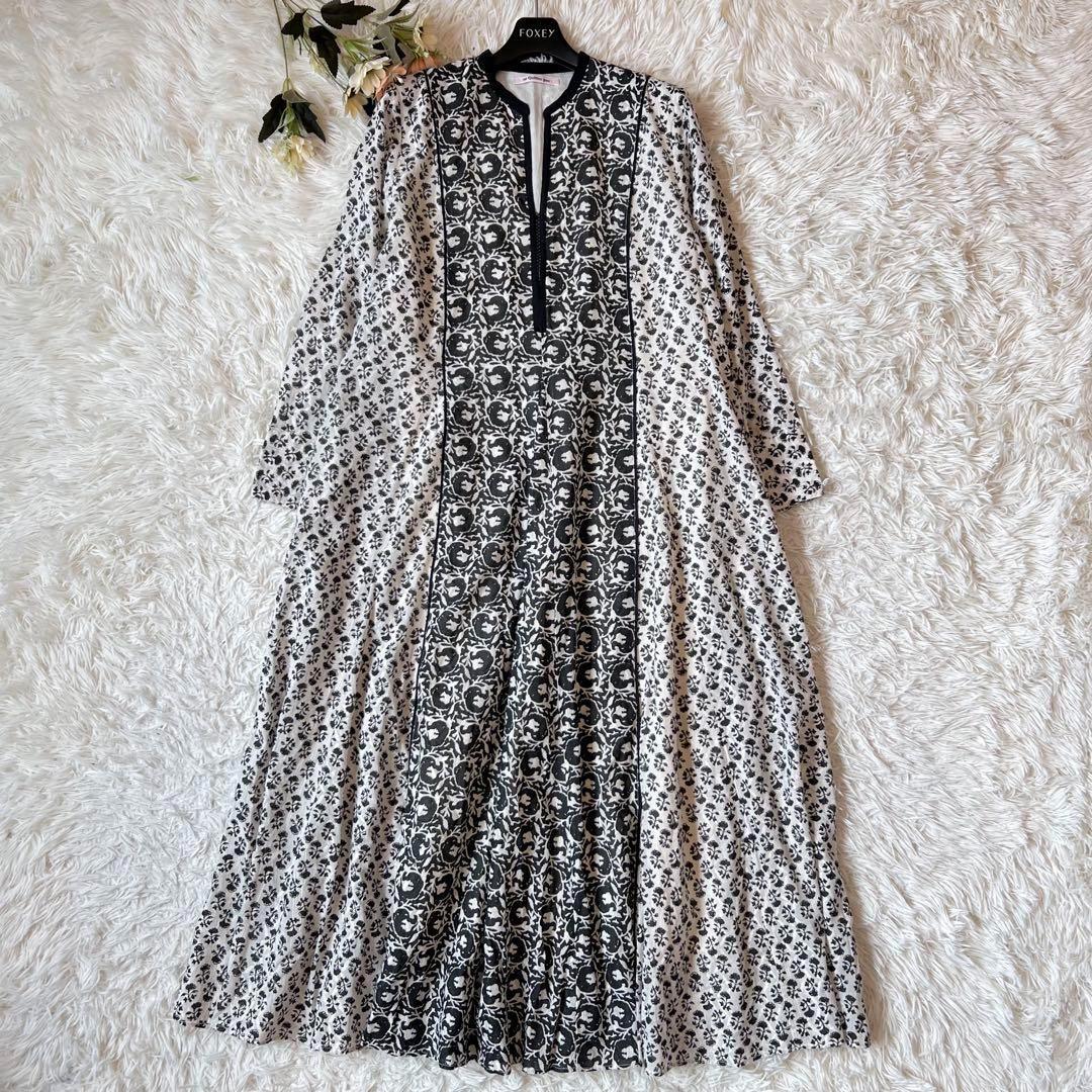 ヌキテパ フラワー プリント ワンピース Print Panel Dress