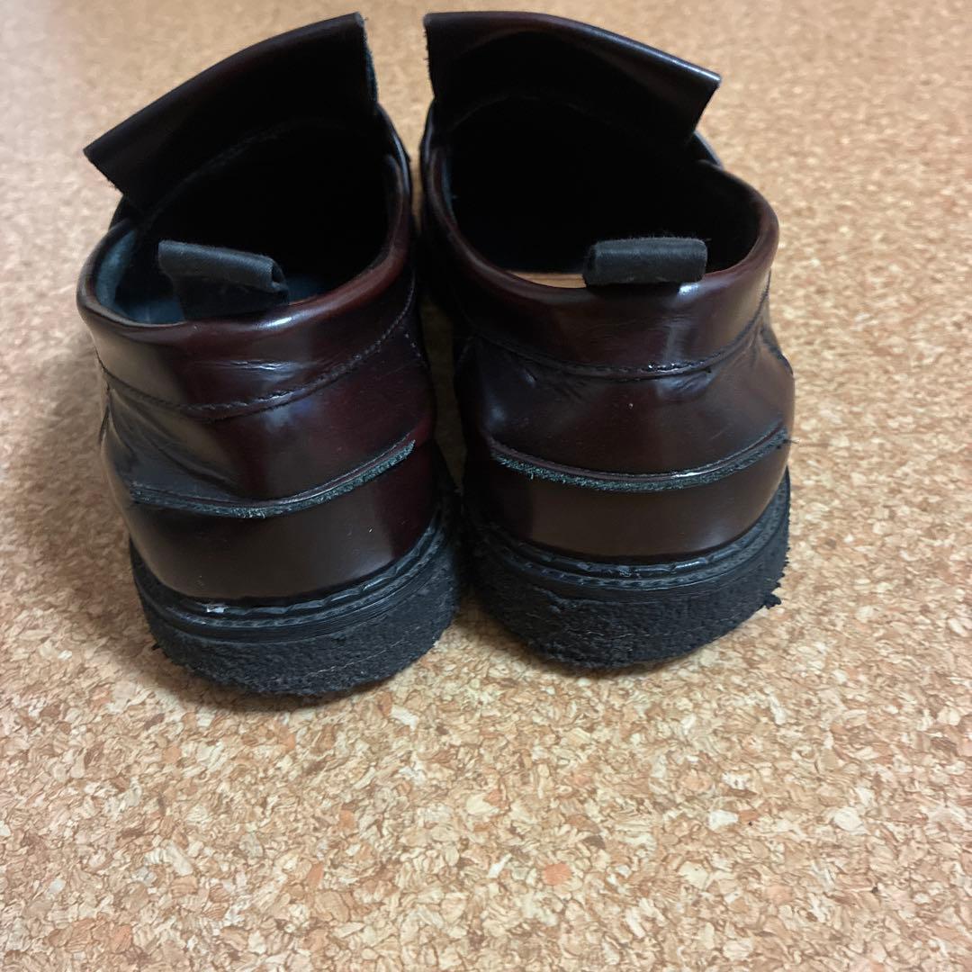 【極美品】 未使用級 フレッドペリー タッセルローファー エンブレム 27cm フレッドペリー タッセルローファー 極美品】 未使用級 フレッドペリー