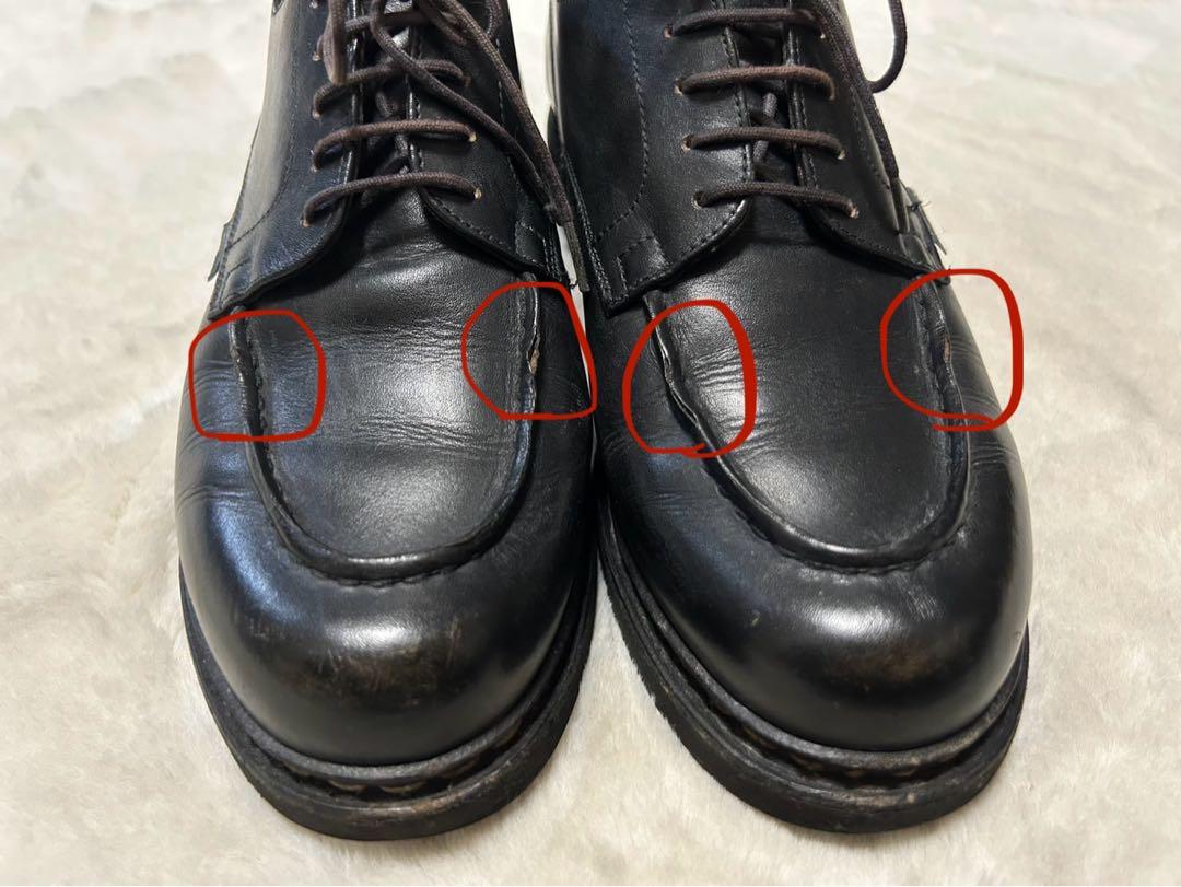Paraboot/パラブーツ/シャンボード/size5.5/黒/レザーシューズ