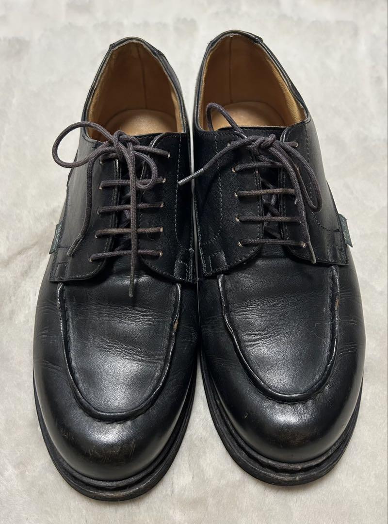 Paraboot/パラブーツ/シャンボード/size5.5/黒/レザーシューズ