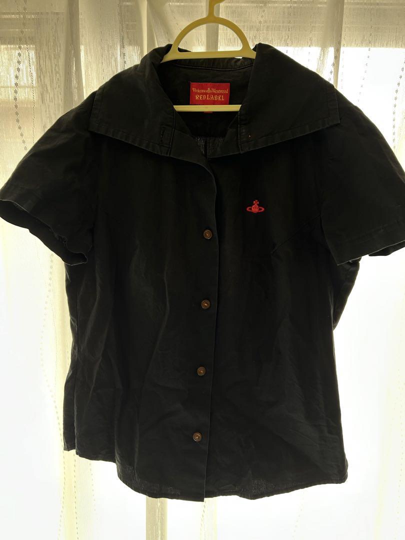 Vivienne Westwood RED LABEL オーヴ刺繍半袖シャツ - メルカリ