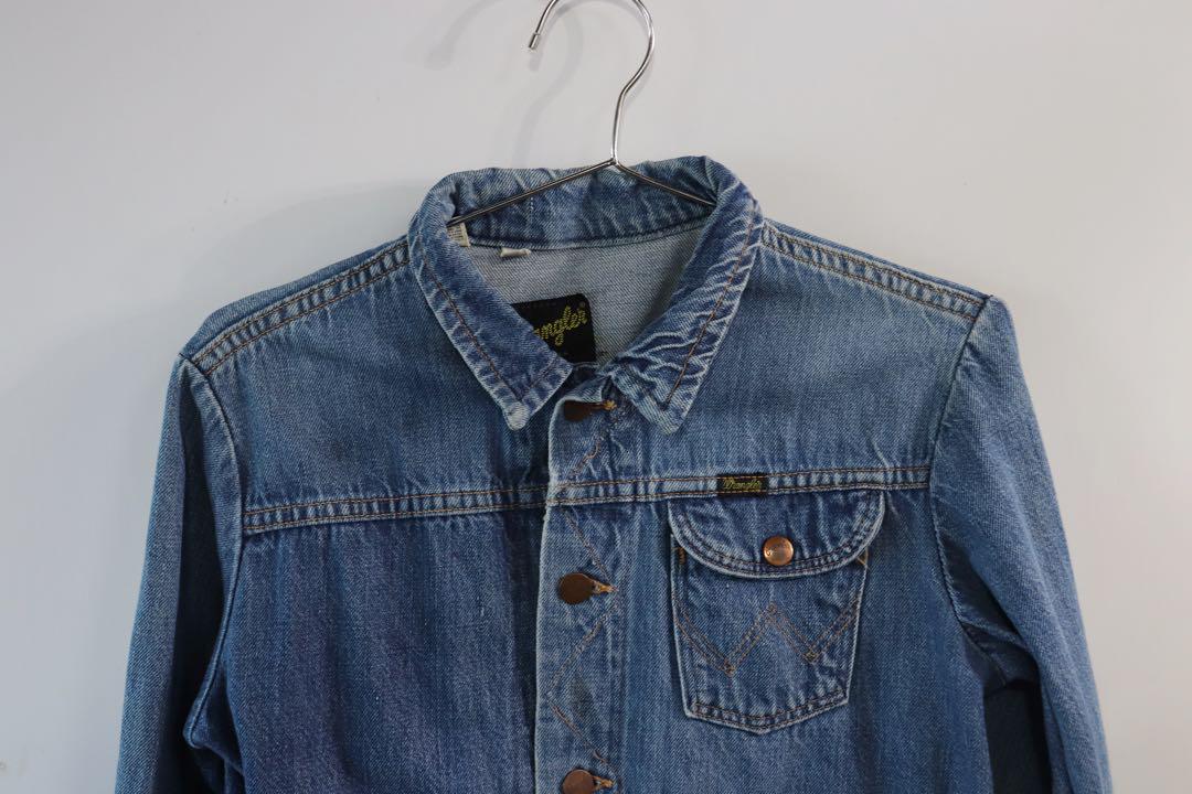 ラングラー/ USA製/デニムジャケット Wrangler ラングラー 米国製 USA製 ジージャン デニムジャケット