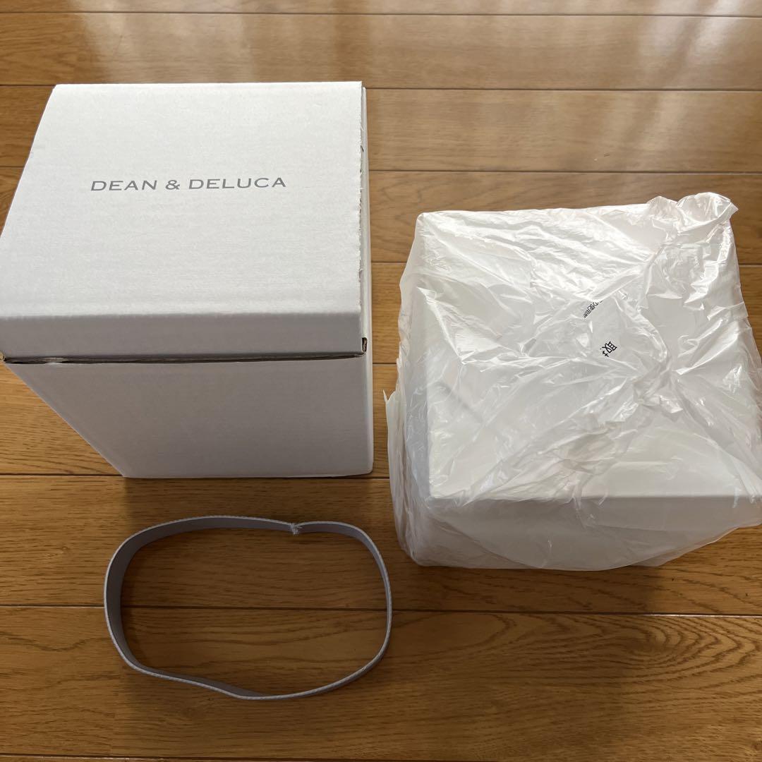 【美品】ディーンアンドデルーカ 重箱小ホワイト