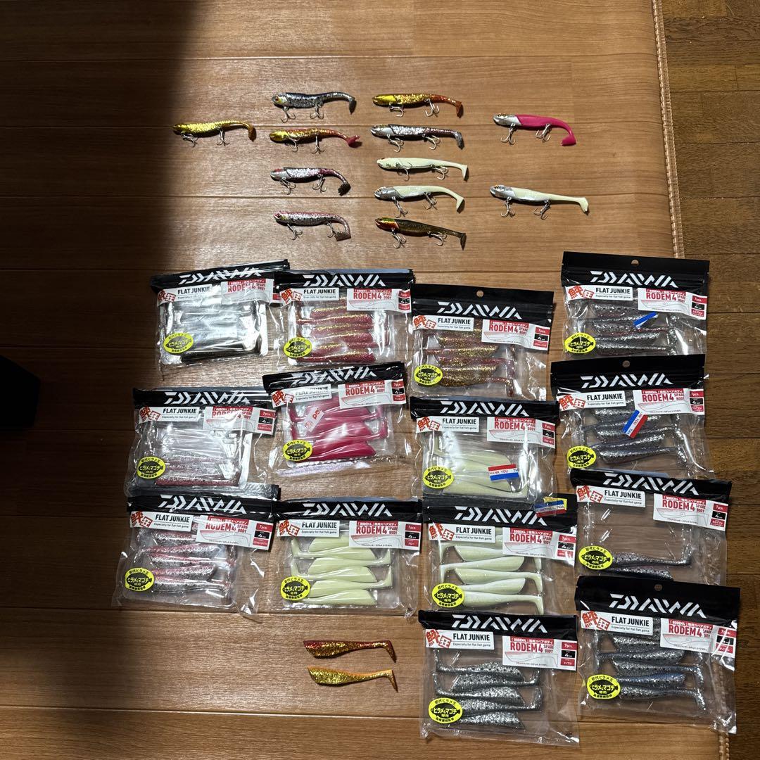 ダイワ ロデム各種12本セット専用スペアボディ付き中古品