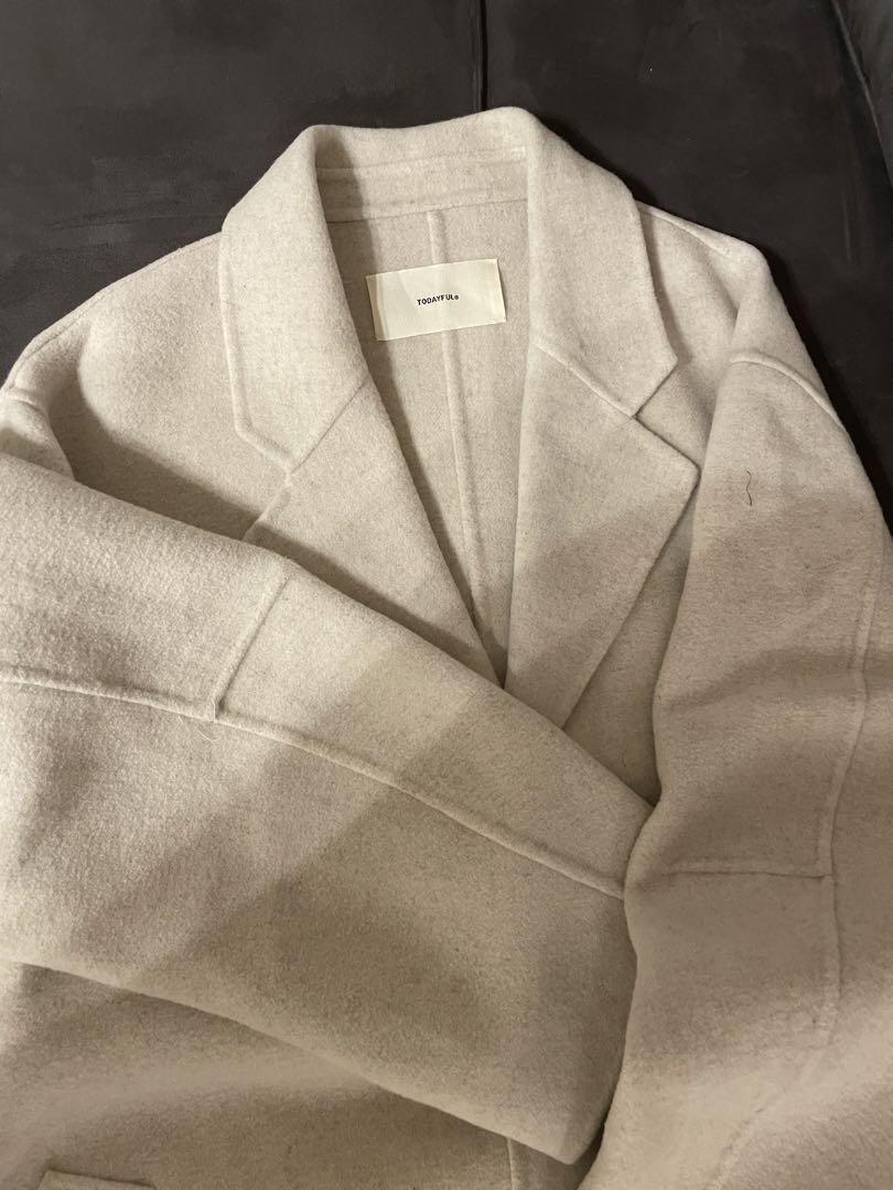 2024 TODAYFUL Wool Over Coat ウールオーバーコート