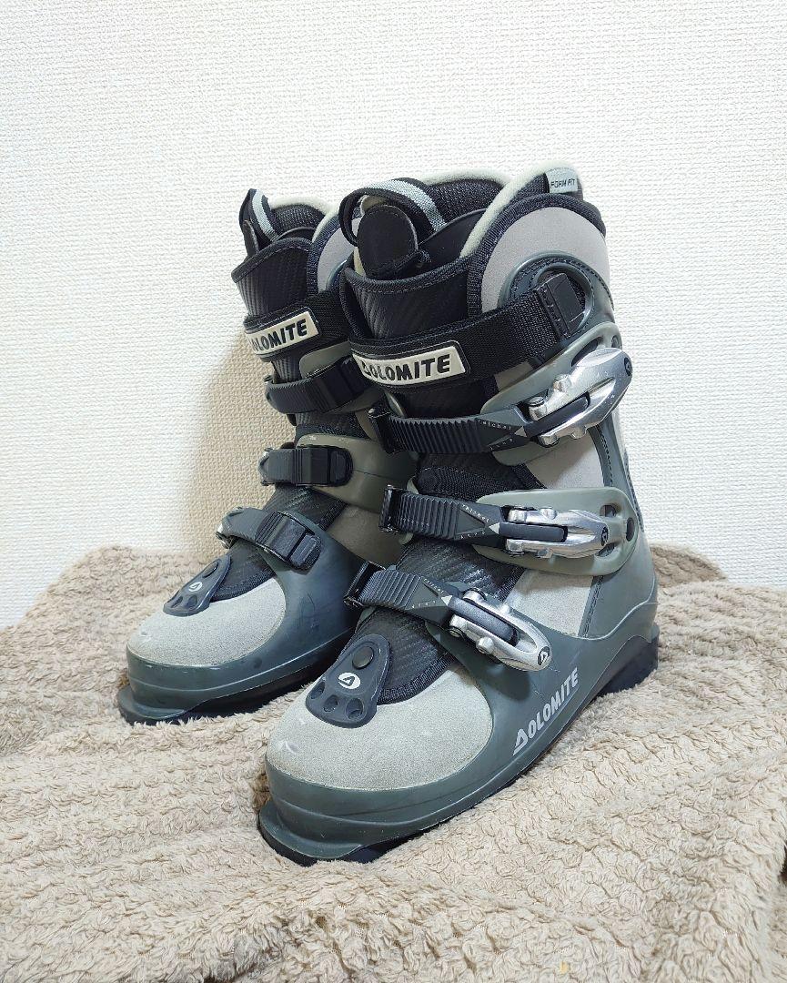 DOLOMITE ドロミテ スキー ブーツ グレー/ブラック 26.0cm