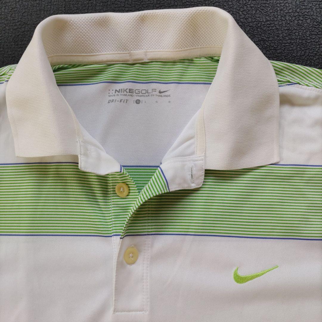 NIKE GOLF DRI-FIT ポロシャツ Lサイズ - メルカリ