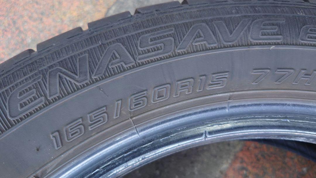送料込み　165/60R15 サマータイヤ4本セット