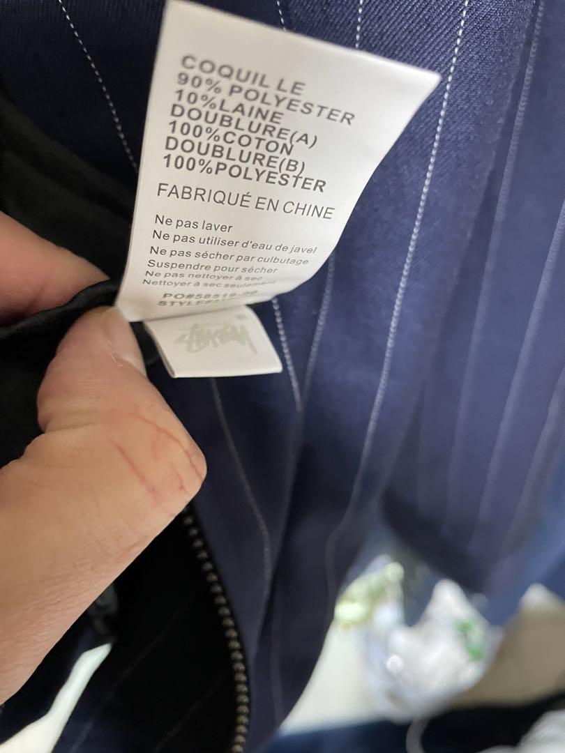 Stussy CDG Pin striped Jacket Lサイズ 画像4