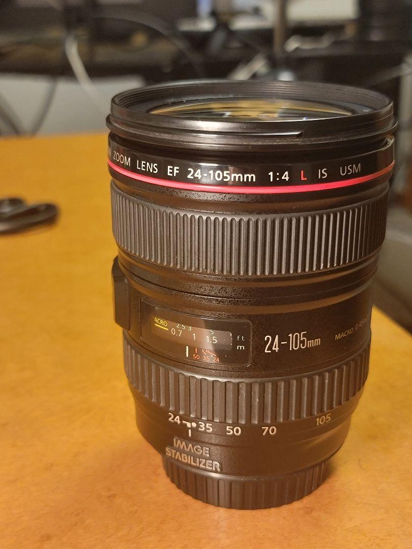 Canon EF 24-105mm f4L IS USM ＋ NDフィルタ レンズ(ズーム)