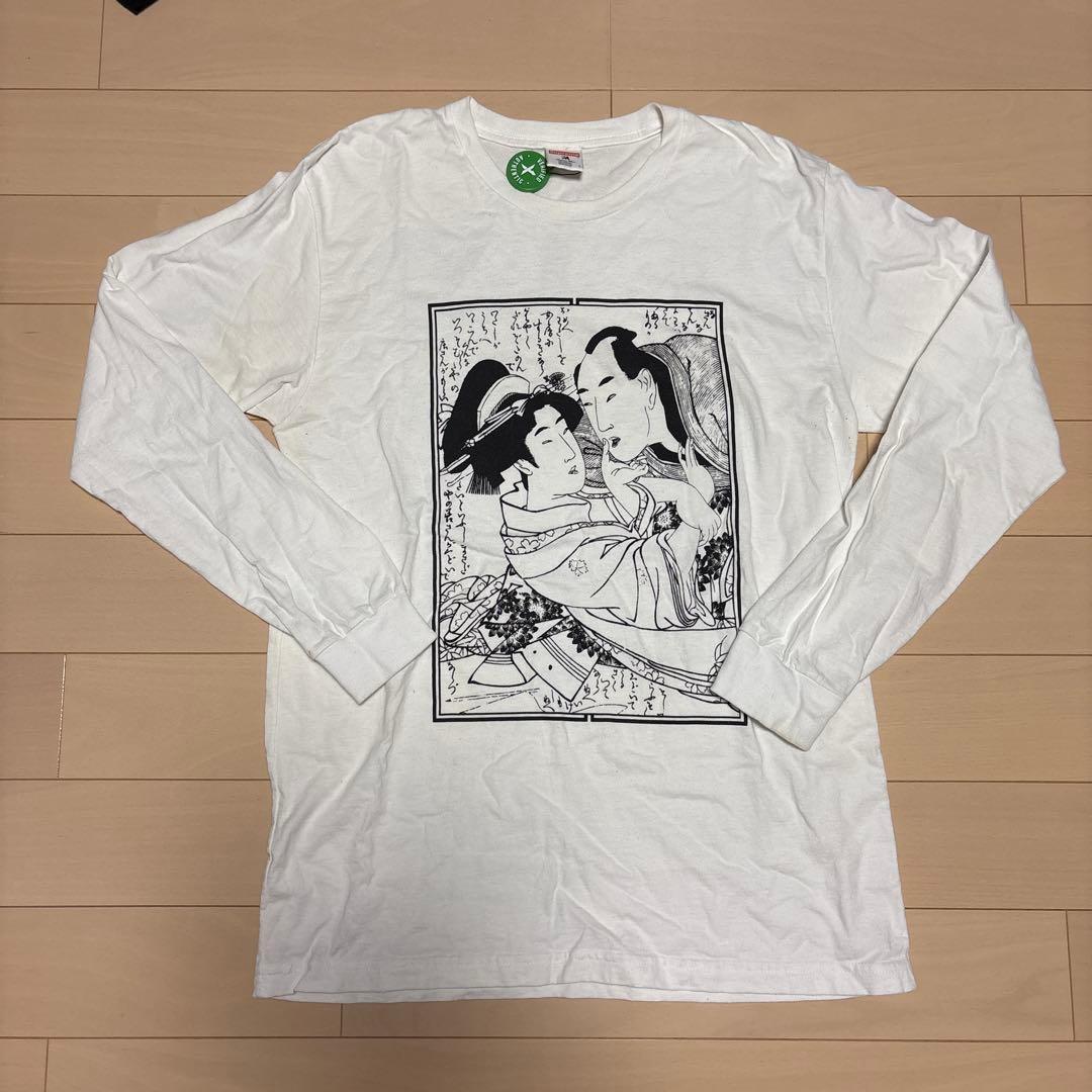 Supreme 浮世絵デザイン 長袖Tシャツ