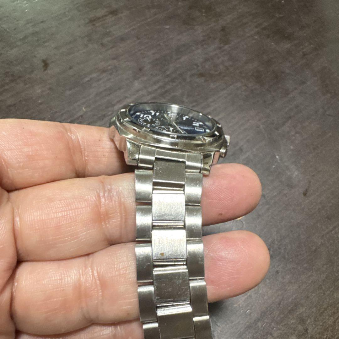 SEIKO クロノグラフ300m防水 時計seiko 7t92-0ca0 中古品 SEIKO クロノグラフ300m防水 時計seiko 7t92-0ca0 中古品 時計