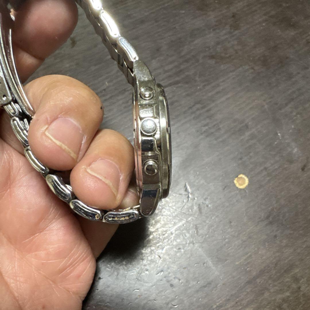 SEIKO クロノグラフ300m防水 時計seiko 7t92-0ca0 中古品